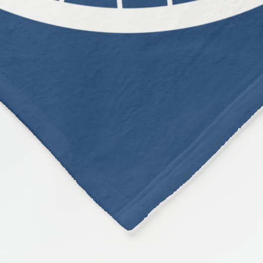 Rood- en witte fiets fleece deken (Hoek)