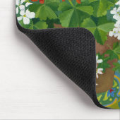 Rood- en witte geraniums in potten 2013 muismat (Hoek)