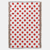 Rood- en witte haarvlekken deken (Voorkant Verticaal)