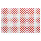Rood- en witte haarvlekken stof (Yard (91,4 cm))