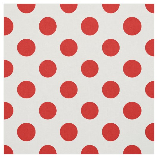 Rood- en witte haarvlekken stof (Swatch)