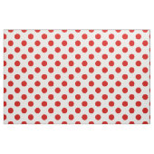 Rood- en witte haarvlekken stof (Fat Quarter)