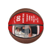 Rood- en witte high-definition beelden voor Basket Basketbal (Voorkant)