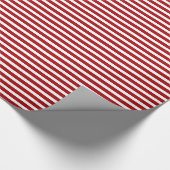 Rood- en witte kerst Magic Cadeaupapier (Hoek)