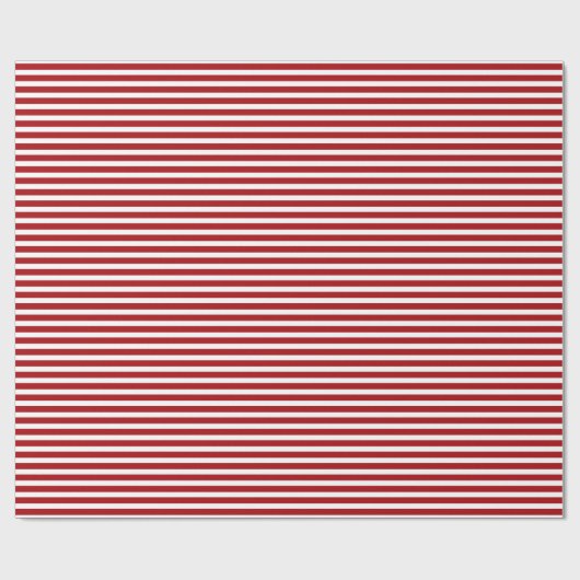 Rood- en witte kerst Magic Cadeaupapier (Vlak)