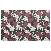 Rood- en witte kerstFloral Stof (Fat Quarter)