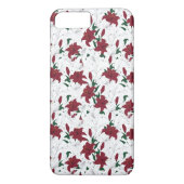 Rood- en witte kerstgalgen Case-Mate iPhone case (Achterkant)