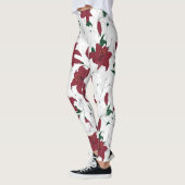 Rood- en witte kerstgalgen leggings (Links)