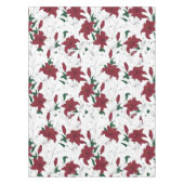 Rood- en witte kerstgalgen tafelkleed (Voorkant)