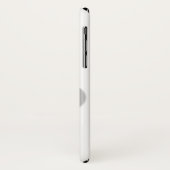 Rood-en-witte kerstversiering Rood-Bow-feestdag Case-Mate iPhone Case (Achterkant/links)