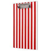 Rood- en witte snoepjes strepen klembord (Links)