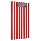 Rood- en witte snoepjes strepen klembord (Rechts)