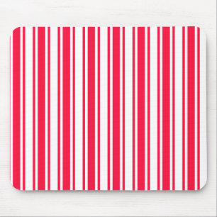 Rood- en witte snoepjes strepen muismat