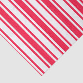 Rood- en witte snoepjes strepen tissuepapier (Detail)