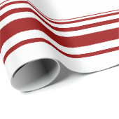Rood- en witte snoepriem cadeaupapier (Rol Hoek)