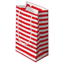 Rood- en witte strepes klein cadeauzakje