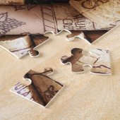 Rood- en witte-wijnkurken op geavanceerd niveau legpuzzel (Zijkant)