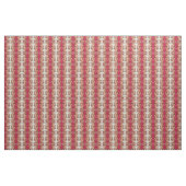 Rood- en wittekruid-Romantisch hartenpatroon Stof (Yard (91,4 cm))