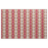 Rood- en wittekruid-Romantisch hartenpatroon Stof (Fat Quarter)