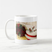 Rood- en wittentakker koffiemok (Links)