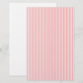 Rood- en wittepbankierkerij briefpapier (Voorkant / Achterkant)