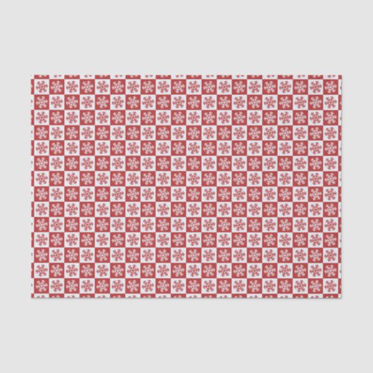 Rood- en wittestijnvlokken tissuepapier (Voorkant)
