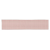 Rood- en wittetabelrunner korte tafelloper (Horizontaal)