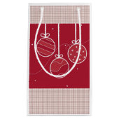 Rood- en witvakantieverval klein cadeauzakje (Voorkant)