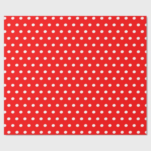 Rood- en witwandelwand cadeaupapier (Vlak)
