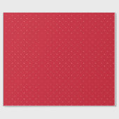 Rood- en witwandelwand cadeaupapier (Vlak)