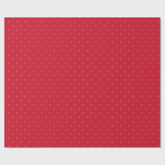 Rood- en witwandelwand cadeaupapier (Vlak)