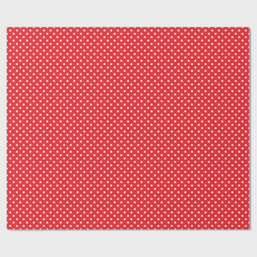 Rood- en witwenkbrauwen cadeaupapier (Vlak)