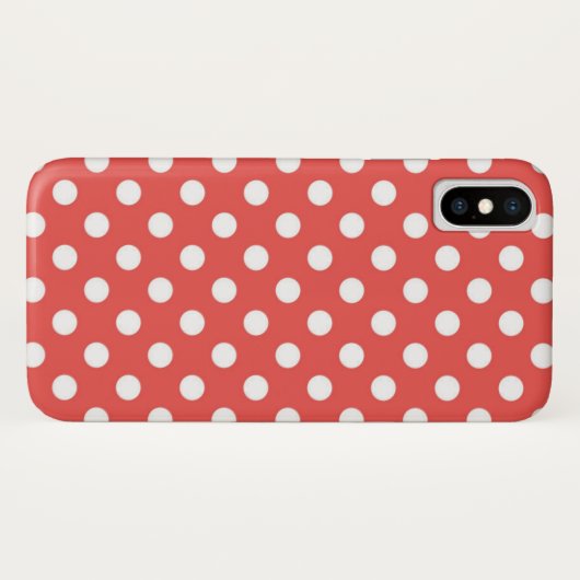 Rood- en witwenkbrauwen Case-Mate iPhone case (Achterkant (horizontaal))