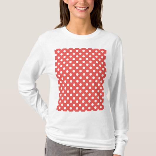 Rood- en witwenkbrauwen t-shirt (Voorkant)
