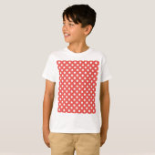 Rood- en witwenkbrauwen t-shirt (Voorkant volledig)