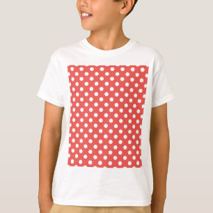Rood- en witwenkbrauwen t-shirt