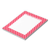 Rood- en witwrijvingsstip, aangepast notitieblok (Linkerzijde)