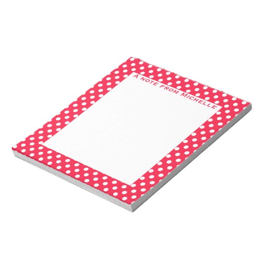 Rood- en witwrijvingsstip, aangepast notitieblok (Linkerzijde)