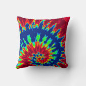 Rood en zeemleder kussen (Achterkant)