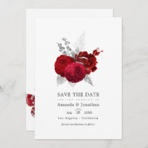 Rood en Zilver  Roos Wedding Foto