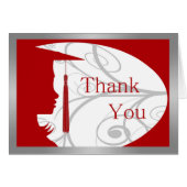 Rood en Zilver Silhouet (Voorkant Horizontaal)