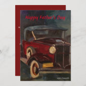  Rood en Zwart 30 Hupmobile automatisch schilderen (Voorkant / Achterkant)