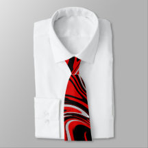 Rood en zwart Abstract