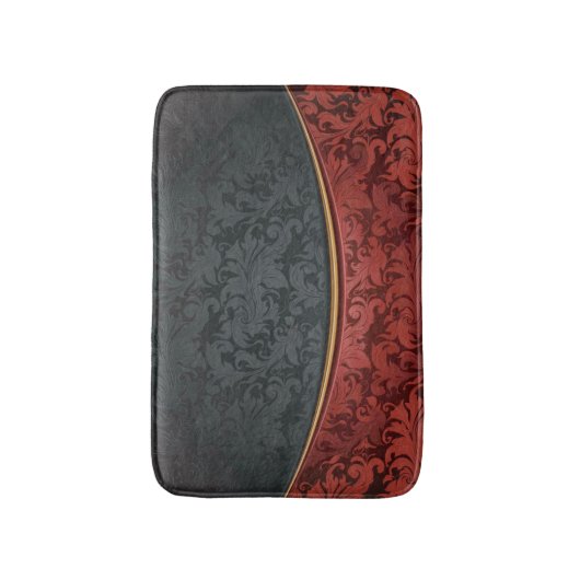  rood en zwart badmat (Voorkant Verticaal)