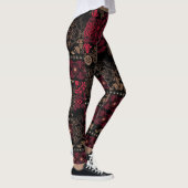 Rood en zwart beauty leggings (Rechts)
