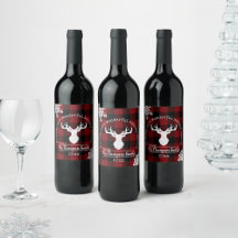 Rood en Zwart Buffalo Plaid Kerstmis