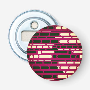 Rood en zwart button flesopener