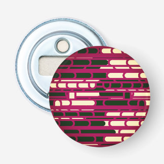 Rood en zwart button flesopener