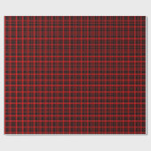 Rood en zwart cadeaupapier (Vlak)