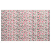 Rood en zwart — dank u Word Cloud Stof (Yard (91,4 cm))